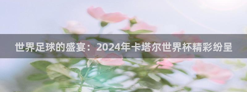 世界直播：世界足球的盛宴：2024年卡塔尔世界杯精彩纷呈